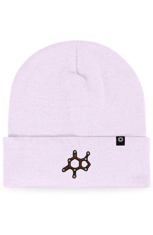 DALIX Heartly Ghost Beanie - Pink Embroidered Skull Cap, Acrylic, One Size Fits Most - View #8