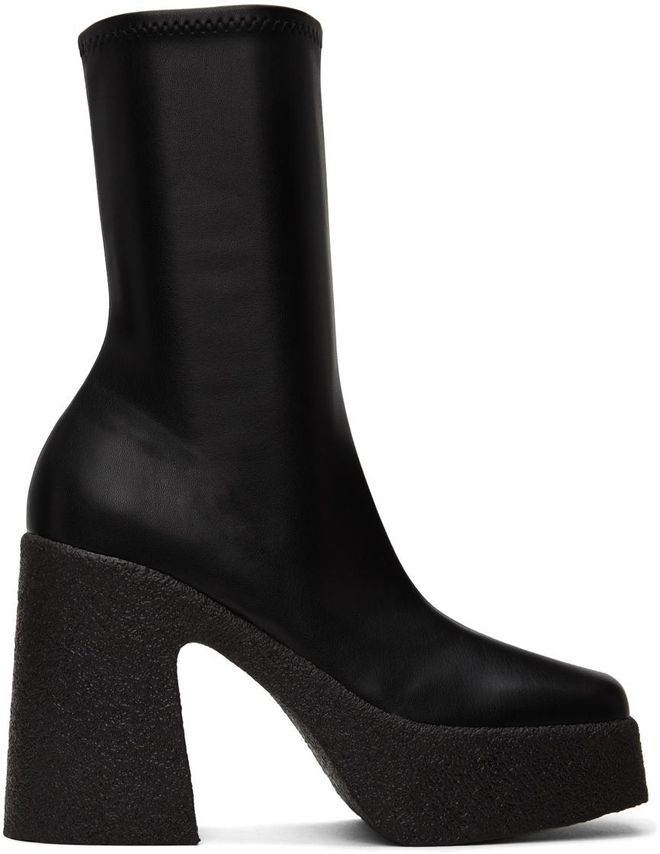 Stella McCartney Black Skyla Heeled Boots from $269.00 - on