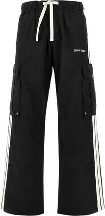Palm Angels Classic Logo Cargo Pants Black