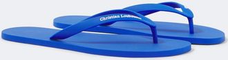 Christian Louboutin Logo thong sandals