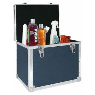 Sartore Baule beuty case da concorso in laminato plastico coordinato ai bauli Sartore: Baule blu scuro