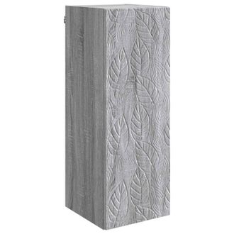 vidaXL Armario De Pared Sonoma Gris 33 X 34,5 X 90 Cm Vidaxl