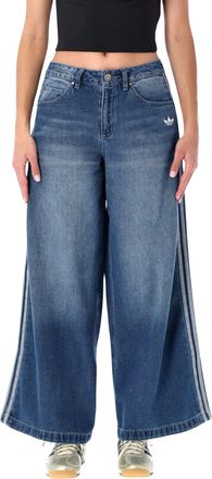 adidas Adidas Adicolor Wide Leg Denim Jeans