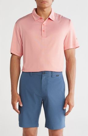 Callaway Fine Line Stripe Polo in Spiced Coral at Nordstrom Rack, Size Xx-Large