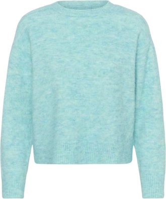Saint Tropez Tristen SZ Pullover - Knitwear - Mujer - Azul - XL
