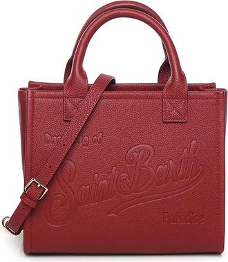 MC2 Saint Barth Midi Leather Vanity Bag
