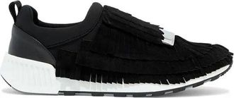 Sergio Rossi Black Fabric Athletic Womens Sneakers
