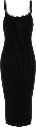 Michael Michael Kors Midi-jurk met ketting - Zwart