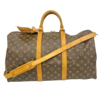 Louis Vuitton Pre-owned Boston Bag - unisex - Pre-owned - Bruin - Maat: ONE Size