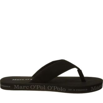 Marc O'Polo Flip Flops, male, Black, 7 UK, Black Slippers