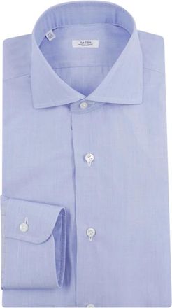 Barba Hombre, Camisas, Azul, Talla: 3XL