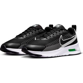 Nike Air Max Nuaxis Sneaker in Black/Black/White/Volt at Nordstrom Rack, Size 6.5