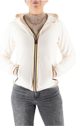 K-Way Donna, Felpe, Bianco, S, new