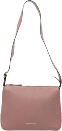 Burberry Pre-owned Helmsley Crossbody - Dames - Vintage Schoudertas - Roze - ONE Size - Leer - Vintage