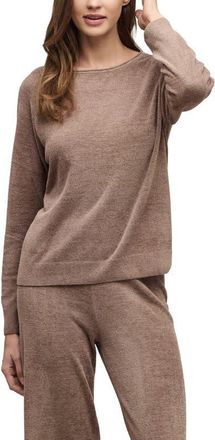 Barefoot Dreams CozyChic Ultra Lite Jersey Pajamas in Sable at Nordstrom, Size X-Large