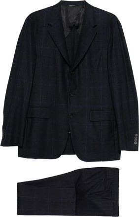 Canali Completo a quadri - Blu