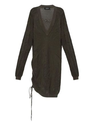 Dsquared2 Mini-jurk met trekkoord - Groen