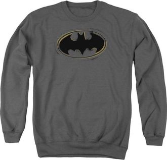 Gildan Batman Spray Paint Logo Adult Crewneck Sweatshirt