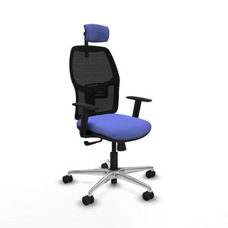 Piqueras y Crespo Silla De Oficina Piqueras Y Crespo Alfera Negro Confort Ajustable