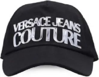 Versace Jeans Couture Zwarte Hoeden & Mutsen voor Modefans - unisex - Petten - Zwart - ONE Size - Accessoires
