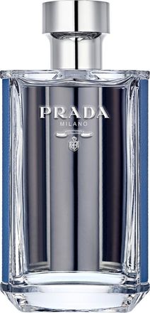 Prada Mens LHomme LEau Eau de Toilette Spray for Men - 150 ml - Blue Leather - One Size