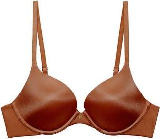 Savage x Fenty Core Microfiber Push-Up Bra in Brown Sugar Nude at Nordstrom Rack, Size 30C