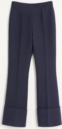 Valentino Pantaloni In Crepe Couture Donna BLU 36