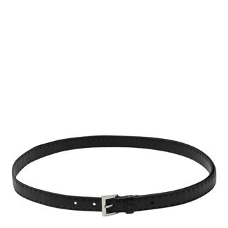 Prada Accessoires, Dames, Zwart, 90 CM, Leer, Cintura Belt