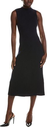 Theory Cable Rib Wool-Blend Sweaterdress