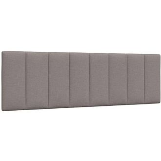 vidaXL Cuscino Testiera Tortora 160 cm in Tessuto Vidaxl