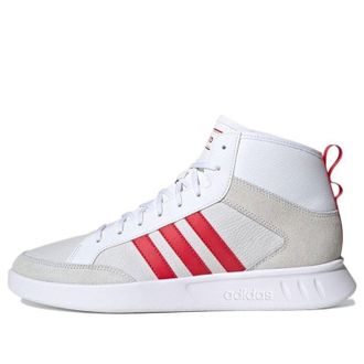 adidas Court80s Mid White/Grey/Red FY2731