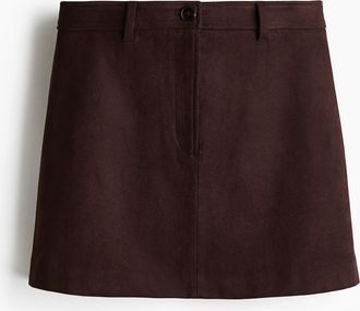 H&M Minijupe - Brown