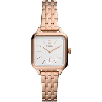 Fossil Womens Colleen Two-Hand Quartz Bracelet Watch, 28mm in Rose Gold at Nordstrom Rack