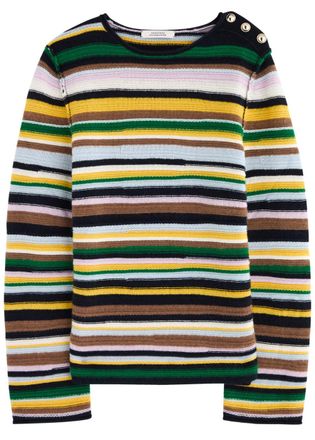 Dorothee Schumacher Colorful Luxury Striped Cashmere Jumper - Multicoloured 1 - 5 (XL)