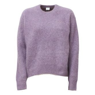 C.T. Plage Jersey de punto con cuello redondo - Knitwear - Mujer - P&uacute;rpura - 2XS