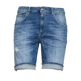 Dondup Denim Shorts, male, Blue, Size: W35 Cinque Tasche Denim Shorts