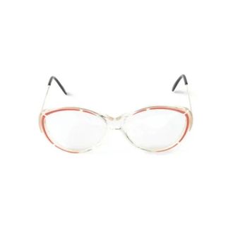 Saint Laurent Pre-owned Accessories, female, White, Size: ONE SIZE Pre-owned Acetate sunglasses