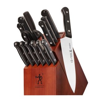J.A. Henckels International Solution 15-pc Knife Block Set