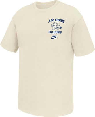 Nike Air Force Falcons Nike Mens Football T-Shirt in White | M11766P395USAA-SAI