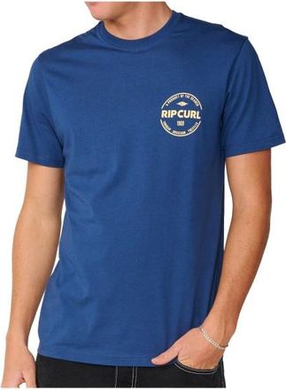 Rip Curl Staple Tee T-Shirt f&uuml;r Herren | blau