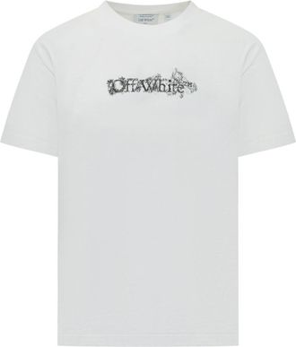 Off-white White Crew Neck T-Shirt
