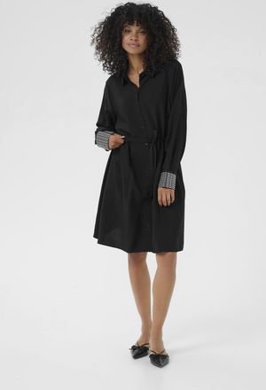 Kaffe Jurk KAceline Jurk A-shape black