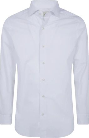 Tintoria Mattei Camisa Cl&aacute;sica de Popelina - Shirts - Hombre - Blanco - 3XL
