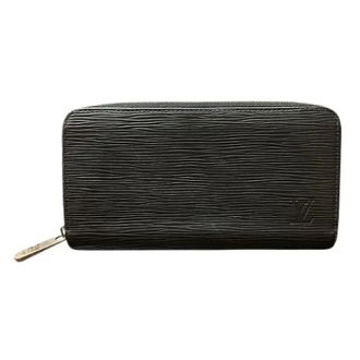 Louis Vuitton Pre-owned Wallets, male, Black, Size: ONE SIZE Pre-owned Zippy Epi Long Wallet