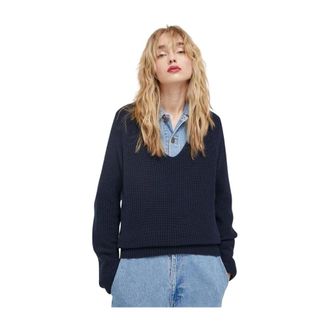 Marc O'Polo Pullover Regular - - Knitwear - Donna - Blu - S