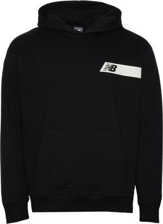 New Balance Mens Athletics French Terry Relaxed Player Hoodie - Black/Red Size XXL
