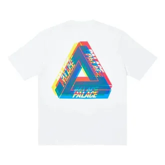 Palace Tri-Ferg Colour Blur White P19TS336