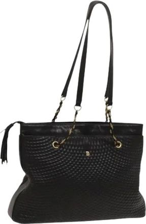 Bally Pre-owned Shoulder Bags, female, Black, Size: ONE SIZE Pre-owned Shoulder Bag