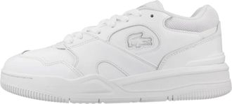 Lacoste Lineshot Sneakers - Dames - Sneakers - Wit - 38 EU - Leer - Schoenen
