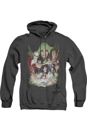 Gildan DC Comics Justice League Dark Adult Heather Hoodie / Hooded Sweatshirt